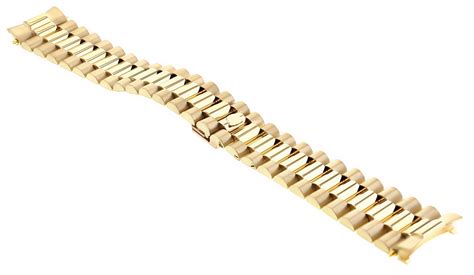 18k rolex style watch bands